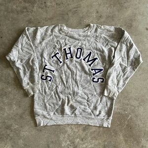 Vintage 80s Champion St. Thomas University Sweatshirt Size Medium
